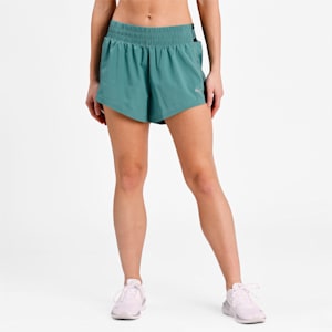 Run COOLadapt 3" Women's Running Shorts, Blue Spruce